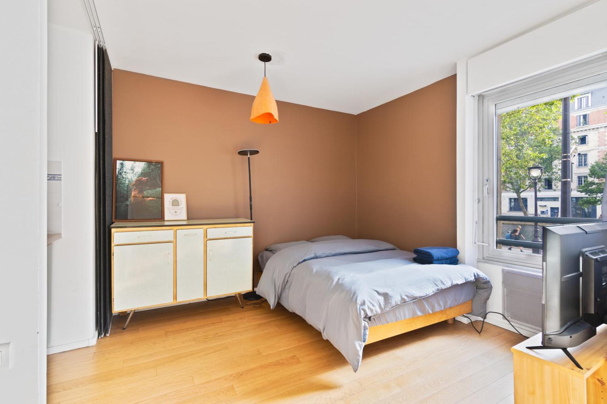 Charmant Studio Republique Jemmapes Free Netflix Paris Dış mekan fotoğraf